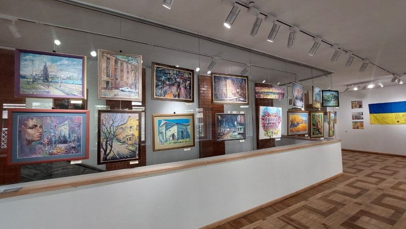 У Львові презентували виставку картин військовослужбовця з Краматорська
