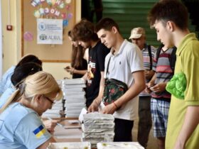 У Краматорську студенти отримали гуманітарну допомогу