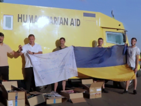 Броньований захисник прибув до Краматорська: новий автомобіль для волонтерів від британських партнерів