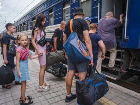 Евакуація цивільних мешканців Донеччини