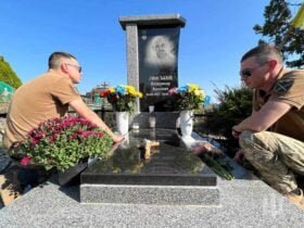 Побратими вшанували пам'ять Володимира Линського, який загинув під час звільнення Лиману