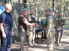 Ігор Мороз привітав бійців тероборони Донеччини