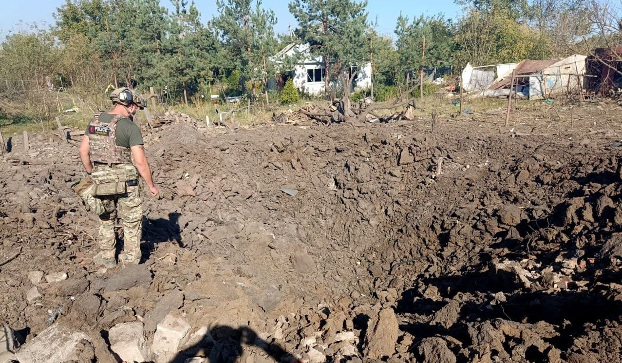 окупанти обстріляли ракетами "С-300" Костянтинівку