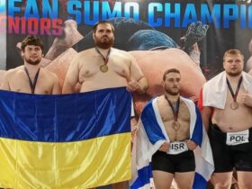 Сумоїсти Донеччини вибороли 5 медалей на чемпіонаті Європи в Польщі