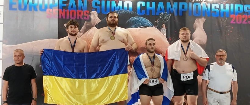 Сумоїсти Донеччини вибороли 5 медалей на чемпіонаті Європи в Польщі