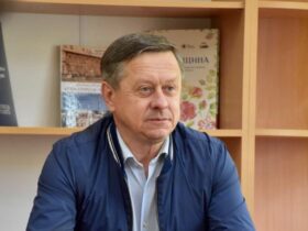 Начальник міської військової адміністрації Олександр Гончаренко