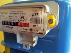 показання газового лічильника