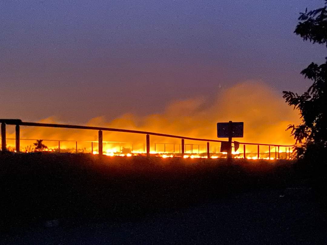 Пожежа на Донеччині