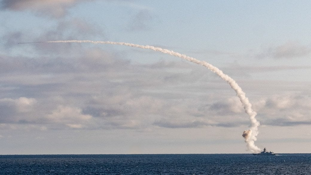 Росія свідомо цілила "Калібрами" по іноземному судні