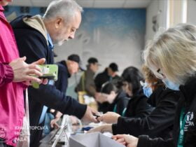 У Краматорську завершується Х етап видачі гуманітарної допомоги