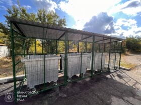 Нові майданчики для контейнерів у Краматорську