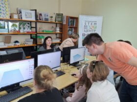 Навчання створенню 3D-моделей в Освітньому хабі «Донеччина»