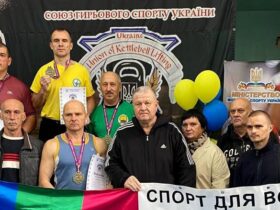 Поліцейські Донеччини стали призерами всеукраїнських змагань з гирьового спорту