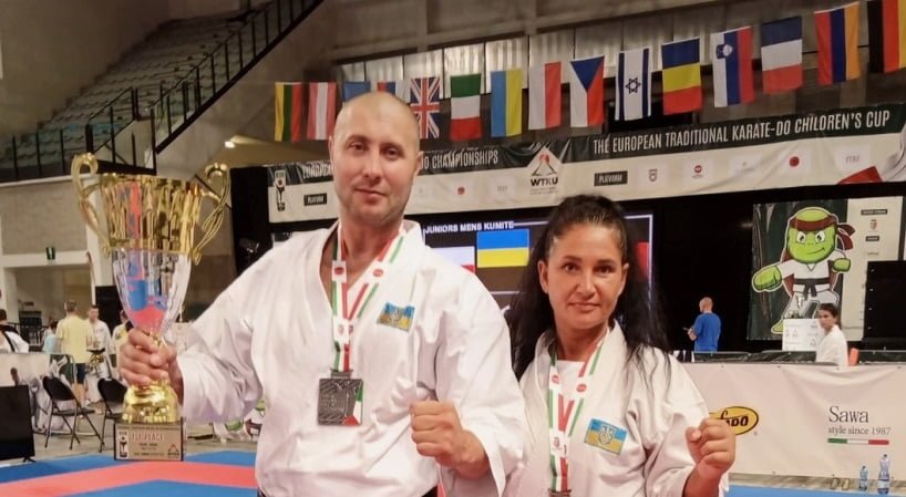 Спортсмени з Костянтинівки – призери чемпіонату Європи з традиційного карате в Італії