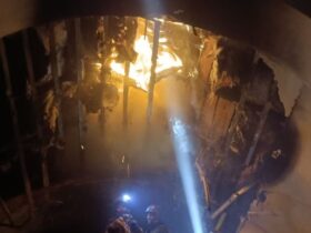 У Краматорському районі горіла церква