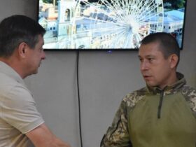 привітали зі святом військових