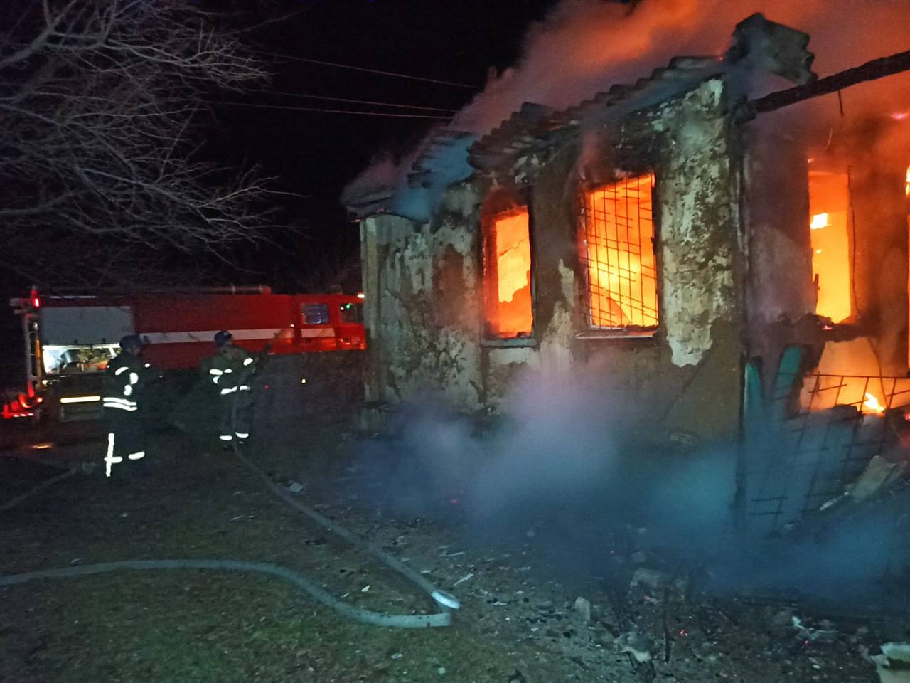 Горів житловий будинок у Краматорському районі