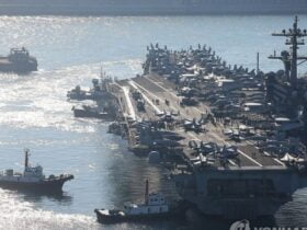 У Південну Корею прибув атомний авіаносець США