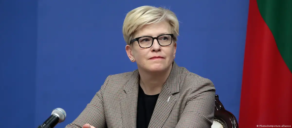 В Україну приїхала прем'єрка Литви