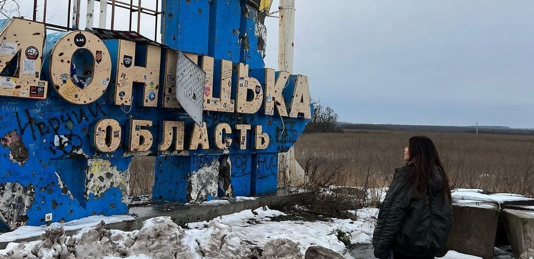 Дорофєєва зустрілася з українськими воїнами на Донеччині