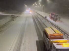 В’їзд до Києва великогабаритного транспорту закрито через снігопад