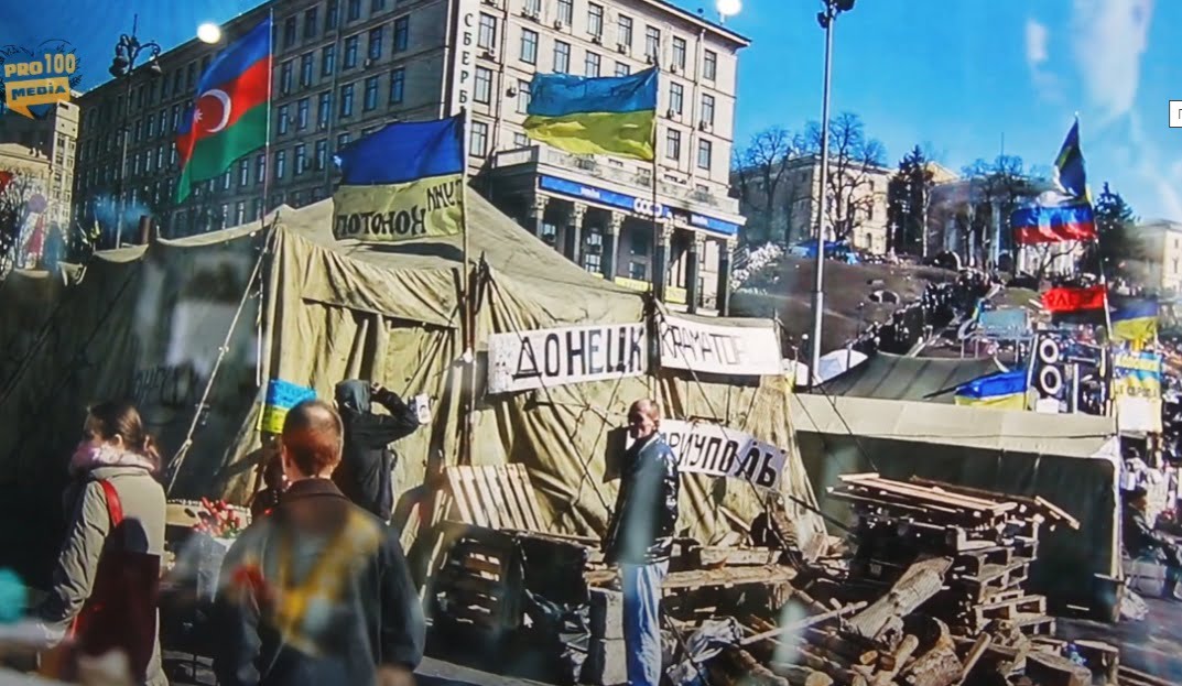 У Києві «оживили» десять визначних місць Революції Гідності