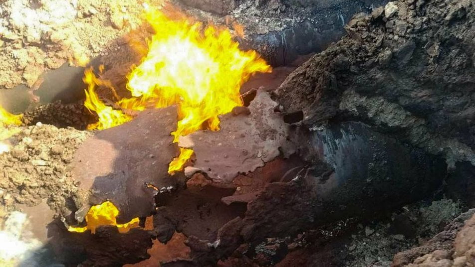 У Керчі в окупованому Криму загорівся газопровід