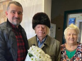 Мешканець Словʼянська Павло Селюков відмічає 100-річний ювілей