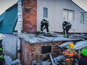 На Біленькій у Краматорську горів житловий будинок