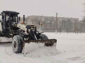 Снігопад на Донеччині