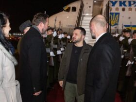 Зеленський прибув до Естонії