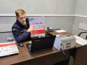 Рятувальники провели онлайн-урок з мінної безпеки для школярів з Краматорська