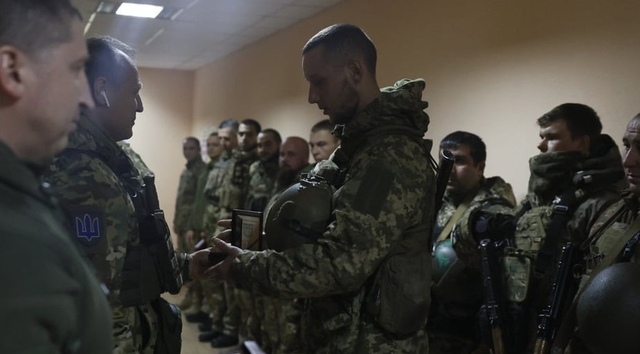 Військовий з Донеччини отримав "Орден за мужність"