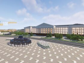 Шишмило Ярослав вже майже рік будує Краматорськ у грі Minecraft