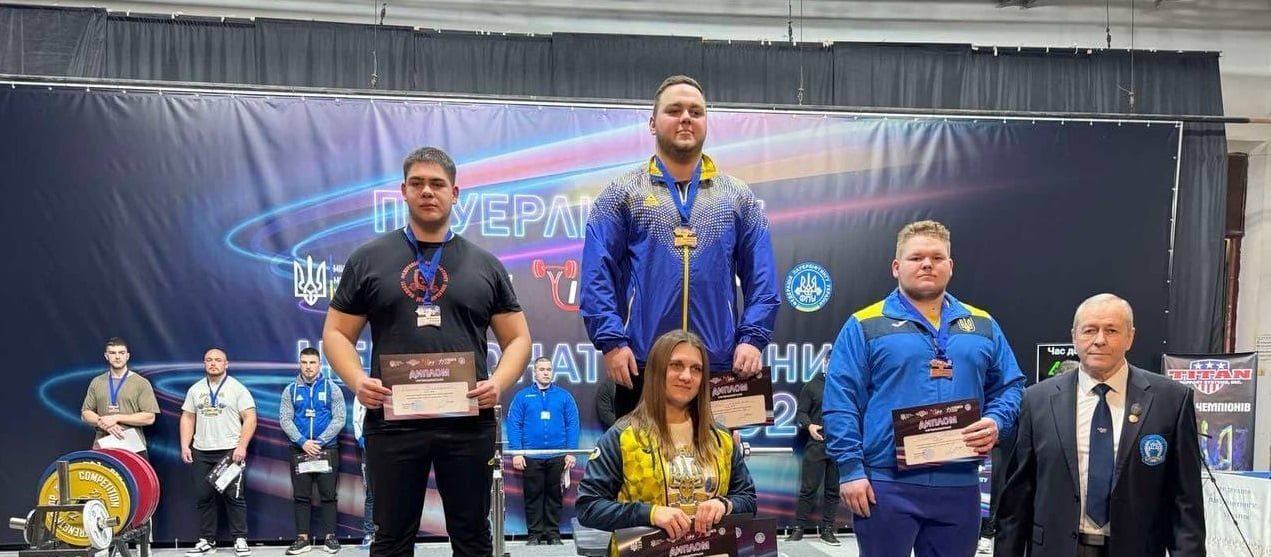 Пауерліфтер з Краматорська отримав "бронзу" на чемпіонаті України