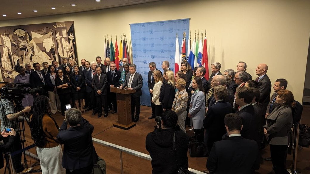 Понад 50 держав ООН засудили "вибори" президента РФ на окупованих територіях України