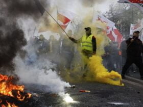 У Варшаві фермери розпочали масштабну акцію протесту