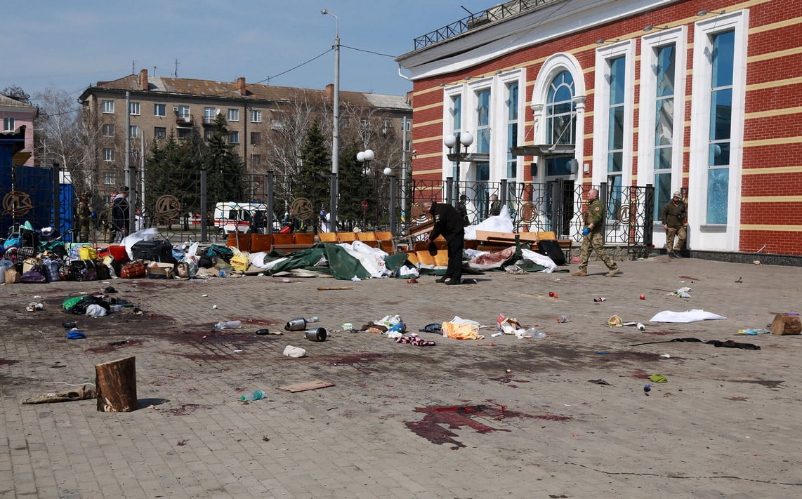 Два роки тому росіяни вдарили "Точкою-У" по залізничному вокзалу в Краматорську