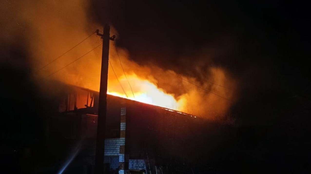 пожежа у Лимані