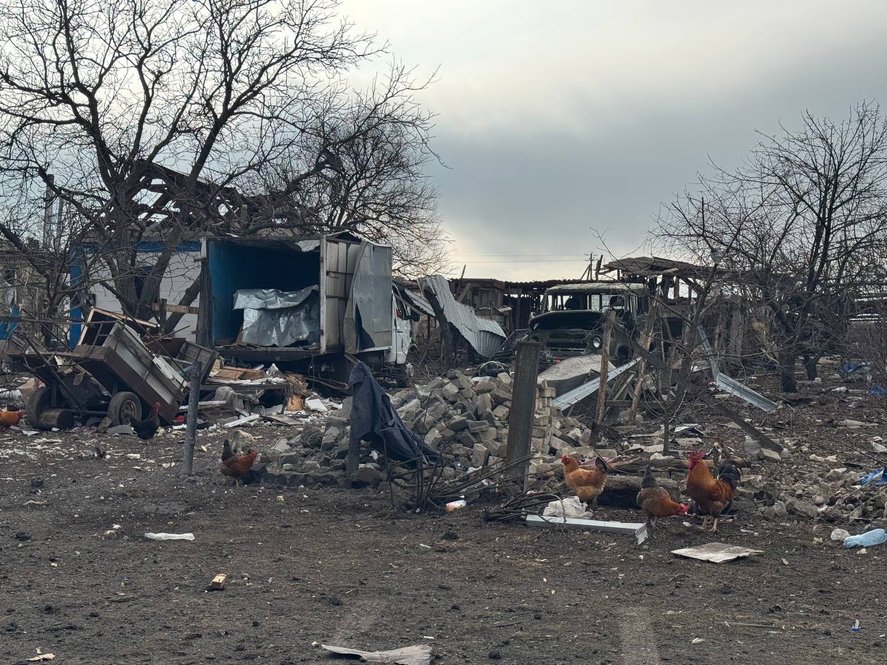 Волонтеры показали село Калиновское в Днепропетровской области, которое уничтожили русские -