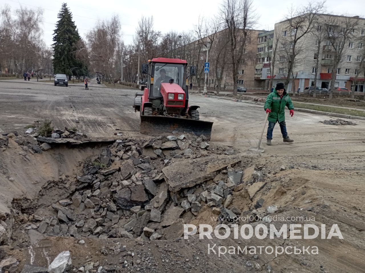 Наслідки обстрілу Краматорська