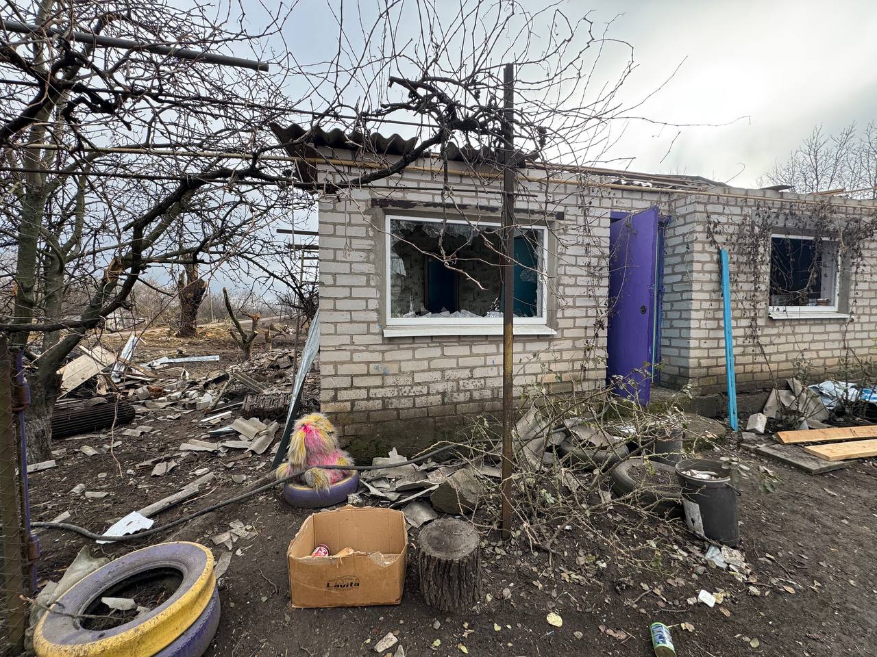 Волонтеры показали село Калиновское в Днепропетровской области, которое уничтожили русские -