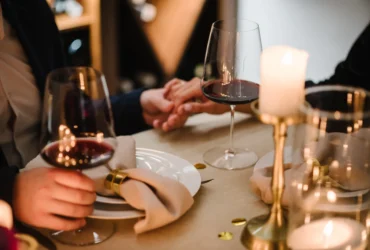 вечеря у День святого Валентина