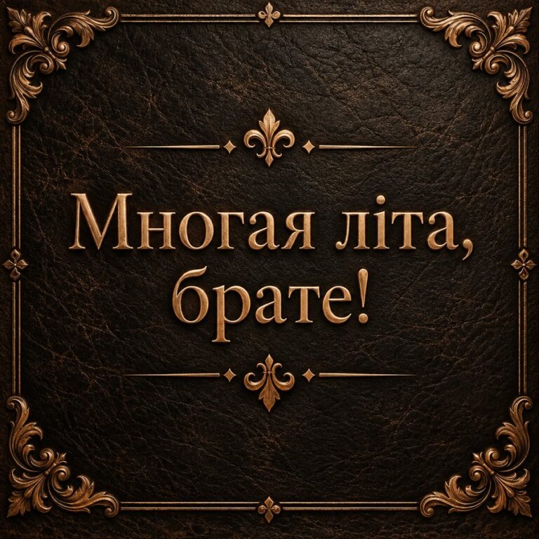 С праздником, брат! - открытка с поздравлением брату