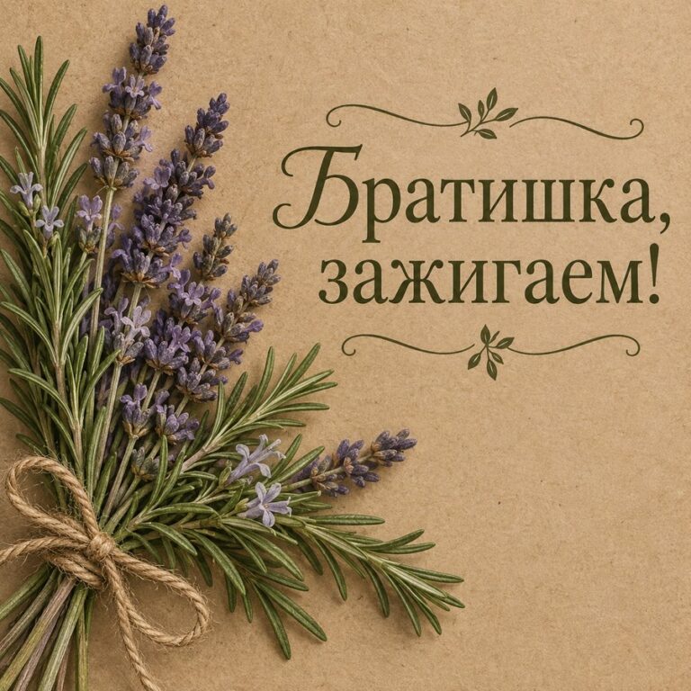 Братишка, зажигаем! - открытка с поздравлением брату