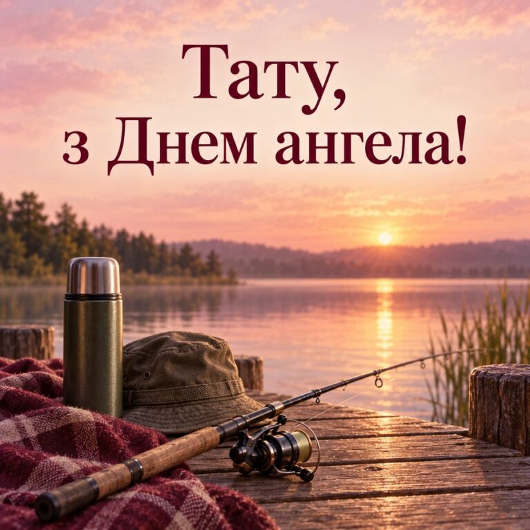 Тату, з Днем ангела! - листівка з привітанням з Днем ангела Андрія