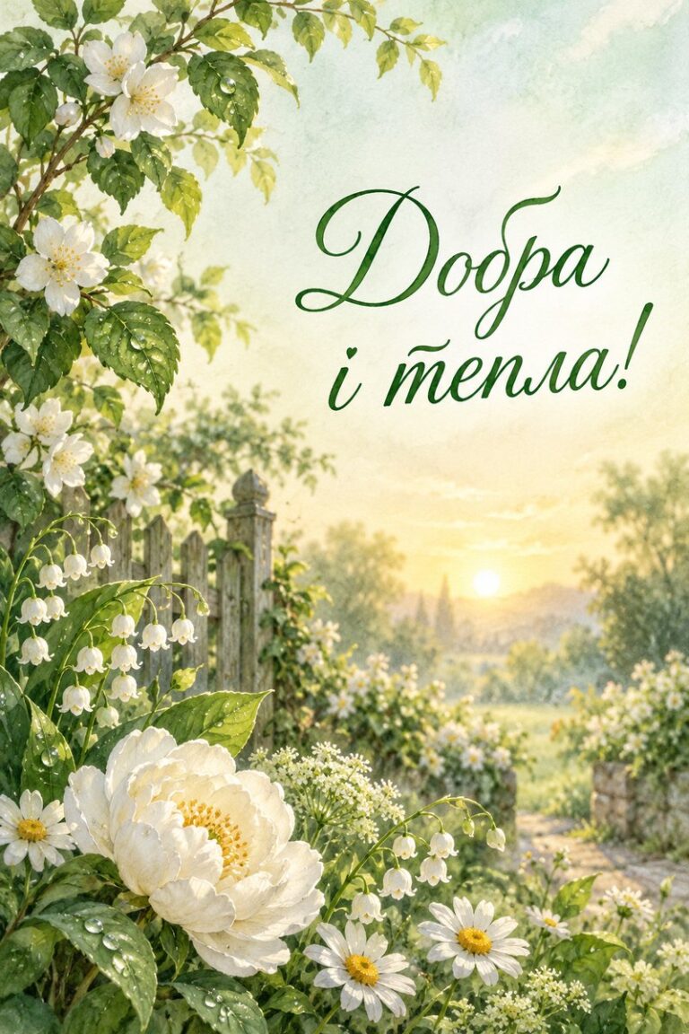 Добра і тепла! - листівка з привітанням з Днем ангела