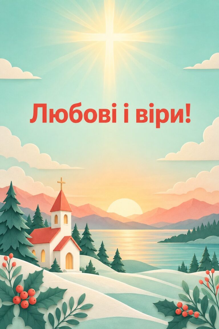 Любові і віри! - листівка з привітанням з Днем ангела