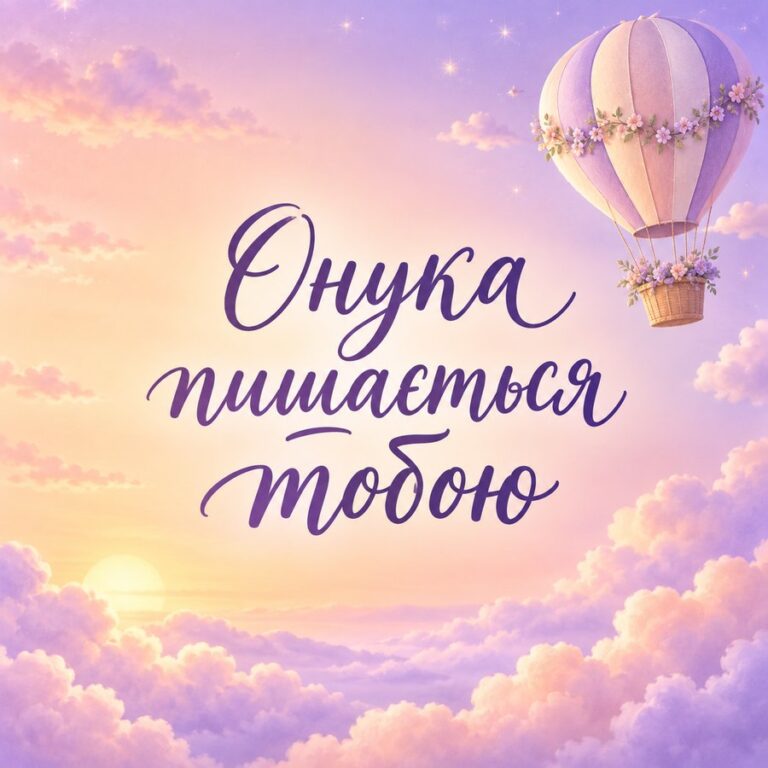 Онука пишається тобою - листівка з привітанням з Днем народження бабусі
