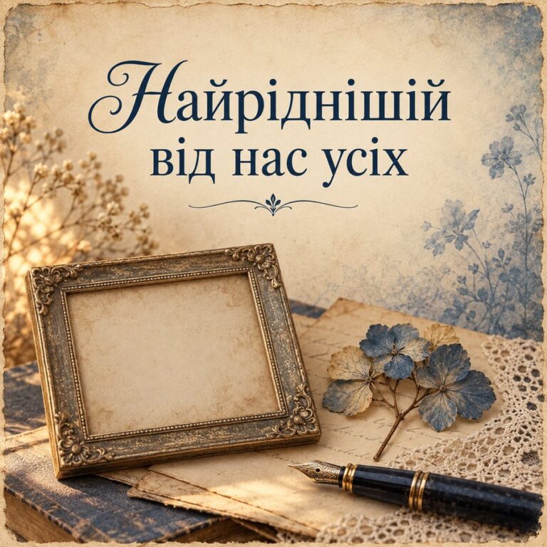 Найріднішій від нас усіх - листівка з привітанням з Днем народження бабусі